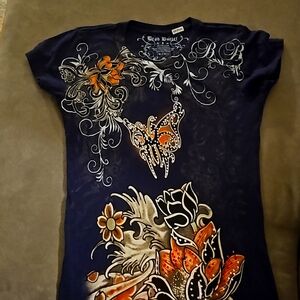 Brad Butter tshirt with rhinestones